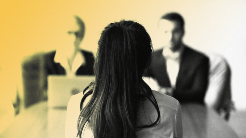 Woman in Interview