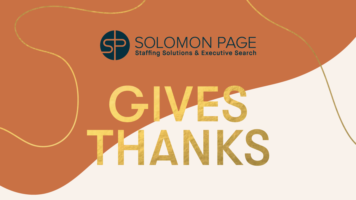Solomon Page Gives Thanks