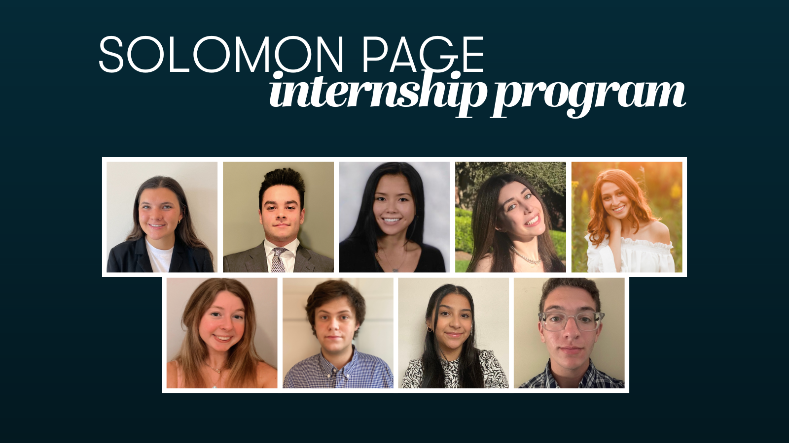 Internship Program 