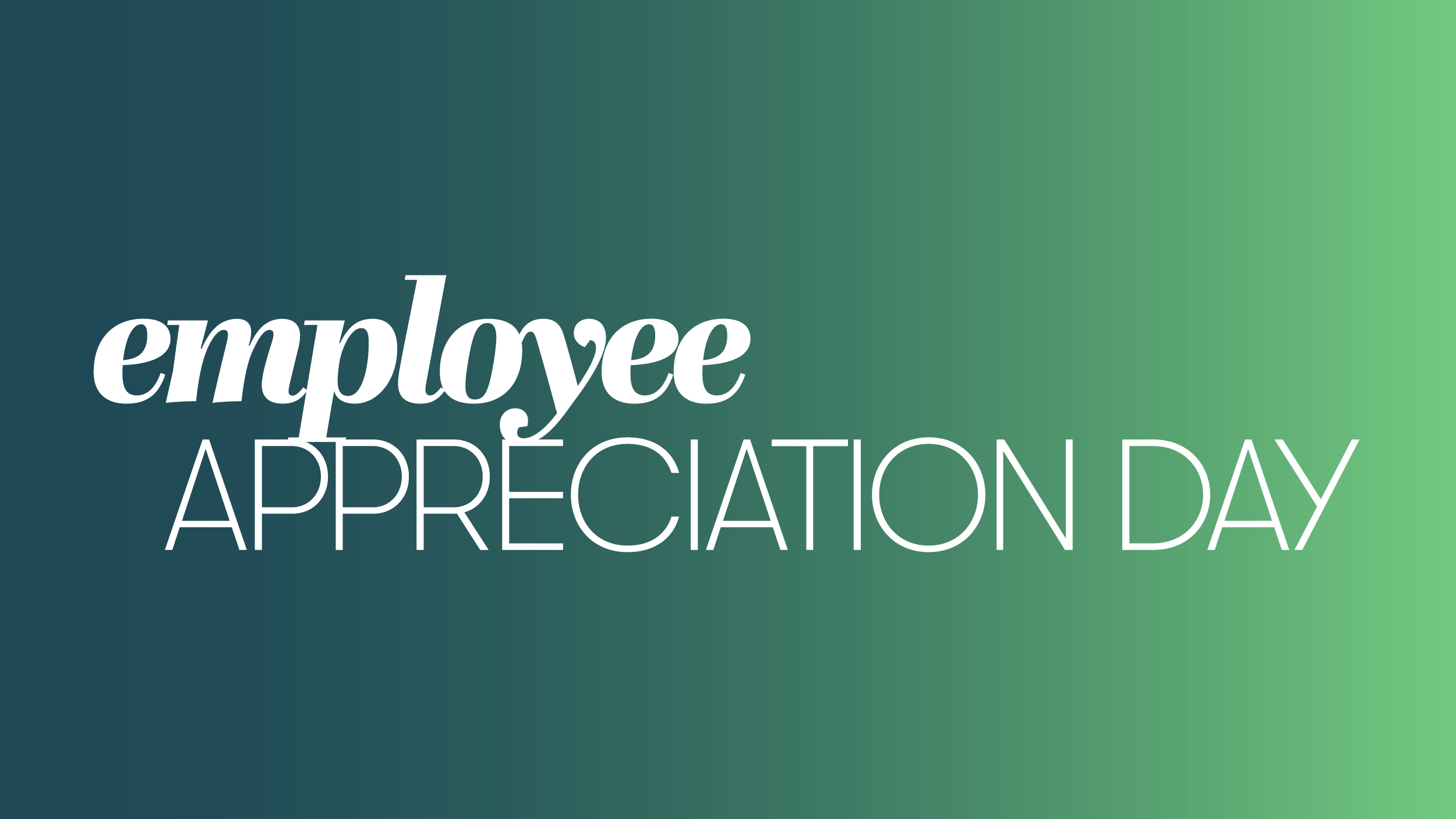 employee appreciation